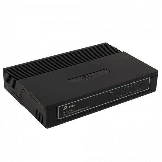 TL-SF1016D TP-LINK 16-100 Conmutador Escritorio no-Administrable no-Rack 10/100 inc9V/0,6A