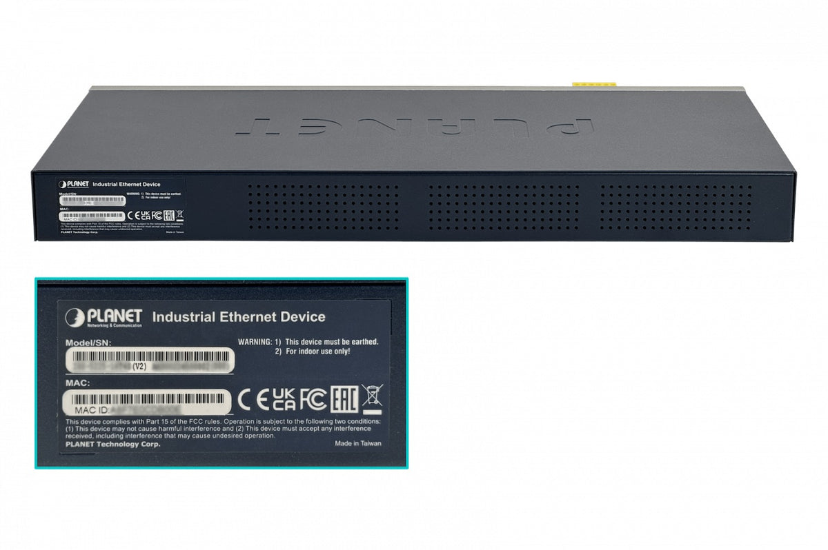IGS-5226. PLANET 16 puertos 1000 4 ranuras SFP Consola Capa 2/Capa 4 Conmutador Industrial para Rack 100-240VCA