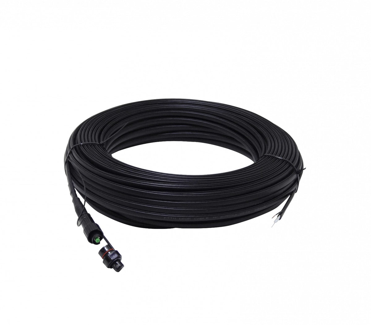 JXSX60 Pigtail Monomodo G657A2 SM de 60 metros con 1 Conector OptiTap-SC/APC para Cable de Exterior
