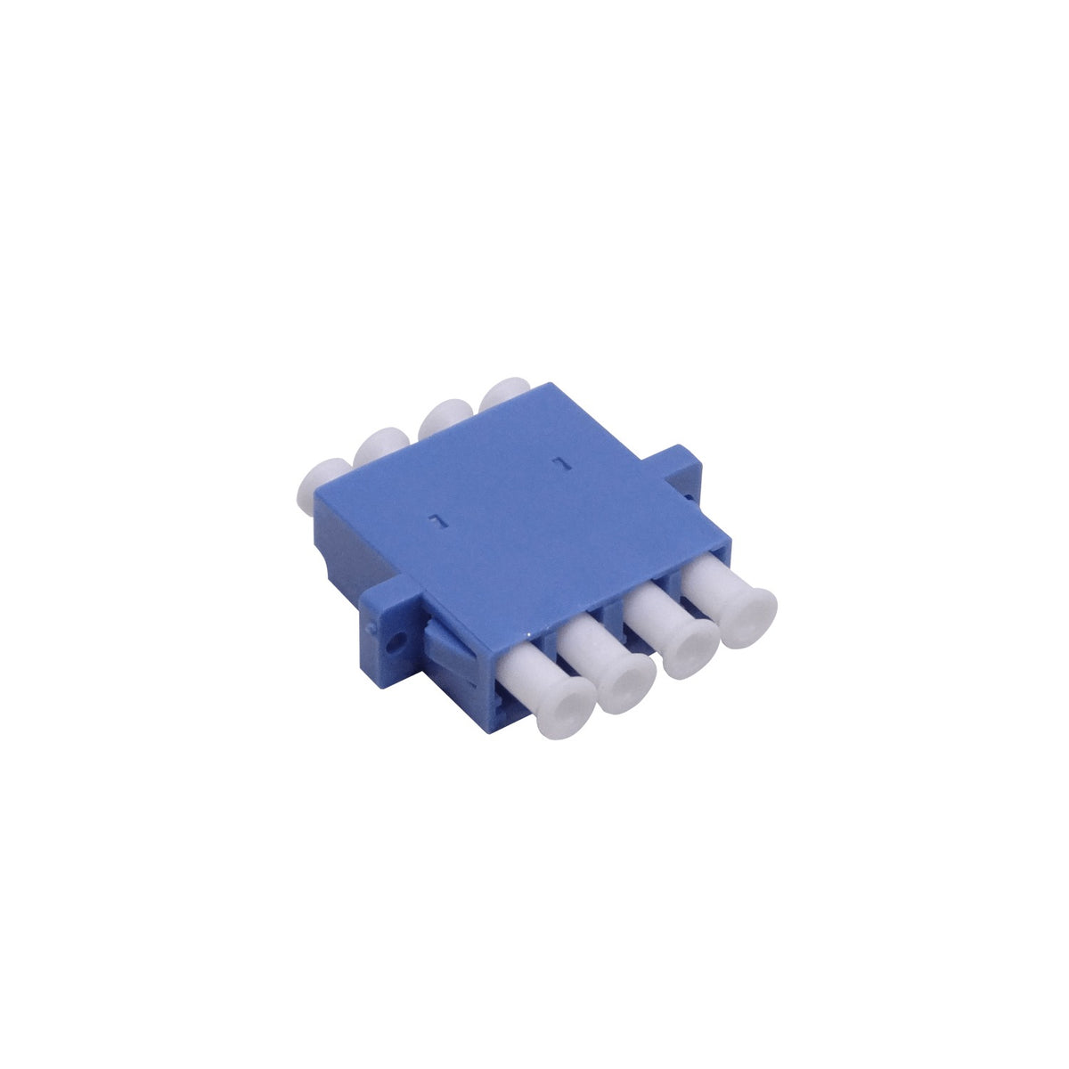 FASLDD 4xLC-LC Azul SM/MM Duplex-DX-Quad Acoplador Adaptador p/Panel-CL p/Envolvente