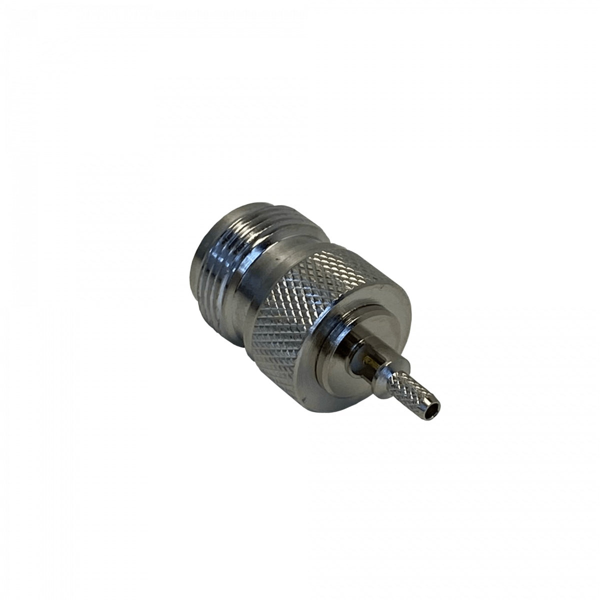 NH1C Conector Hembra tipo N para cable RG316, crimpeable, compatible con CA100 y RG174