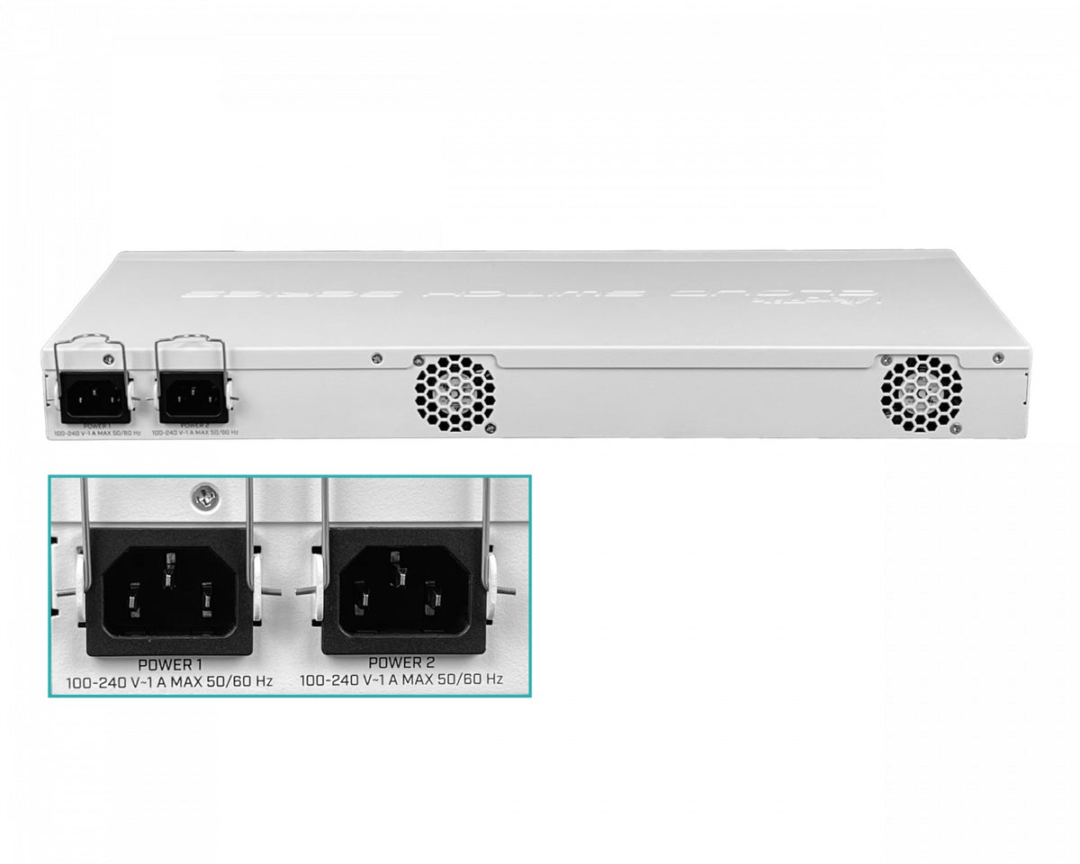 CRS328-4C-20S-4S+RM MIKROTIK necesita-cable 20-SFP 4-SFP+10G 4-SFP-Combo Consola L5 Conmutador Administrable