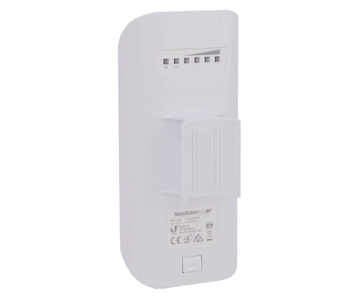 LOCOM2-LIQ. USADO UBIQUITI 2,4GHz 8,5dBi 23dBm 1-100-RJ45 inc-PoE-24V 2x2 Exterior