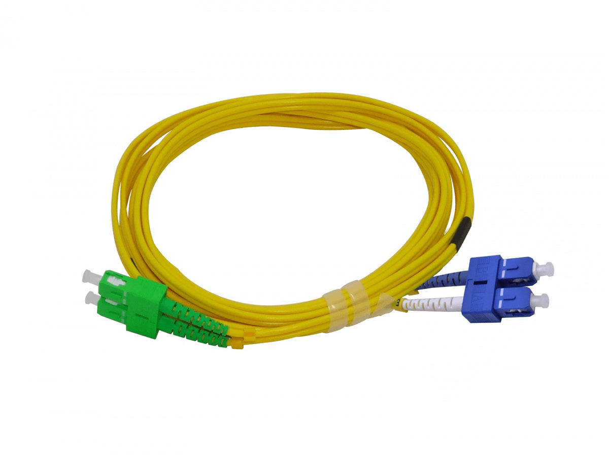 JFSAC3 3 metros SC/APC-SC/UPC Monomodo SM Dúplex Cable de Conexión de Fibra 3mm