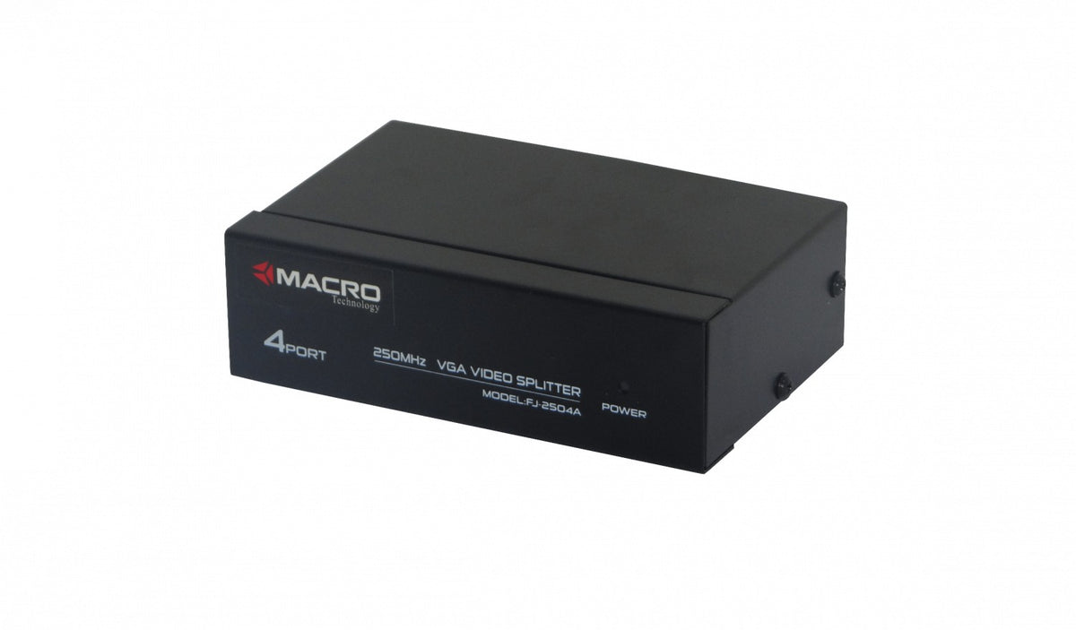 VGA-1X4 Distribuidor de Video 4-VGA-H 1-VGA-H 1920x1440max 5-DB15-H incl-9V