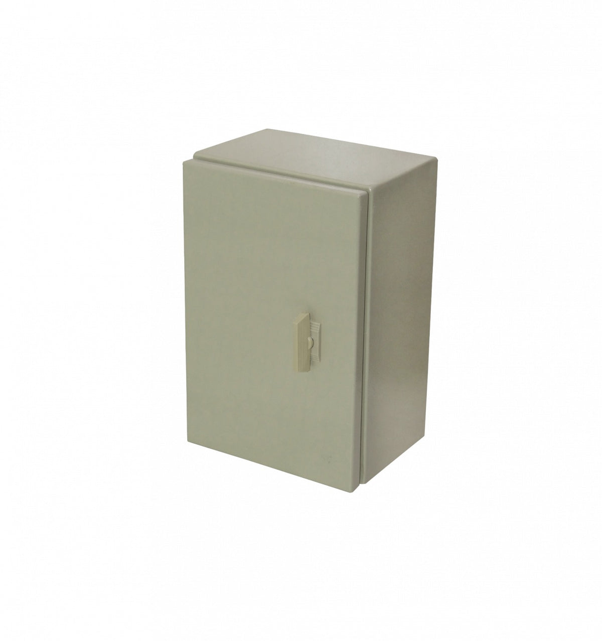 ST2-315 TIBOX Gabinete metálico beige 300x200x150mm 1 puerta sin cerradura IP66 con placa de montaje