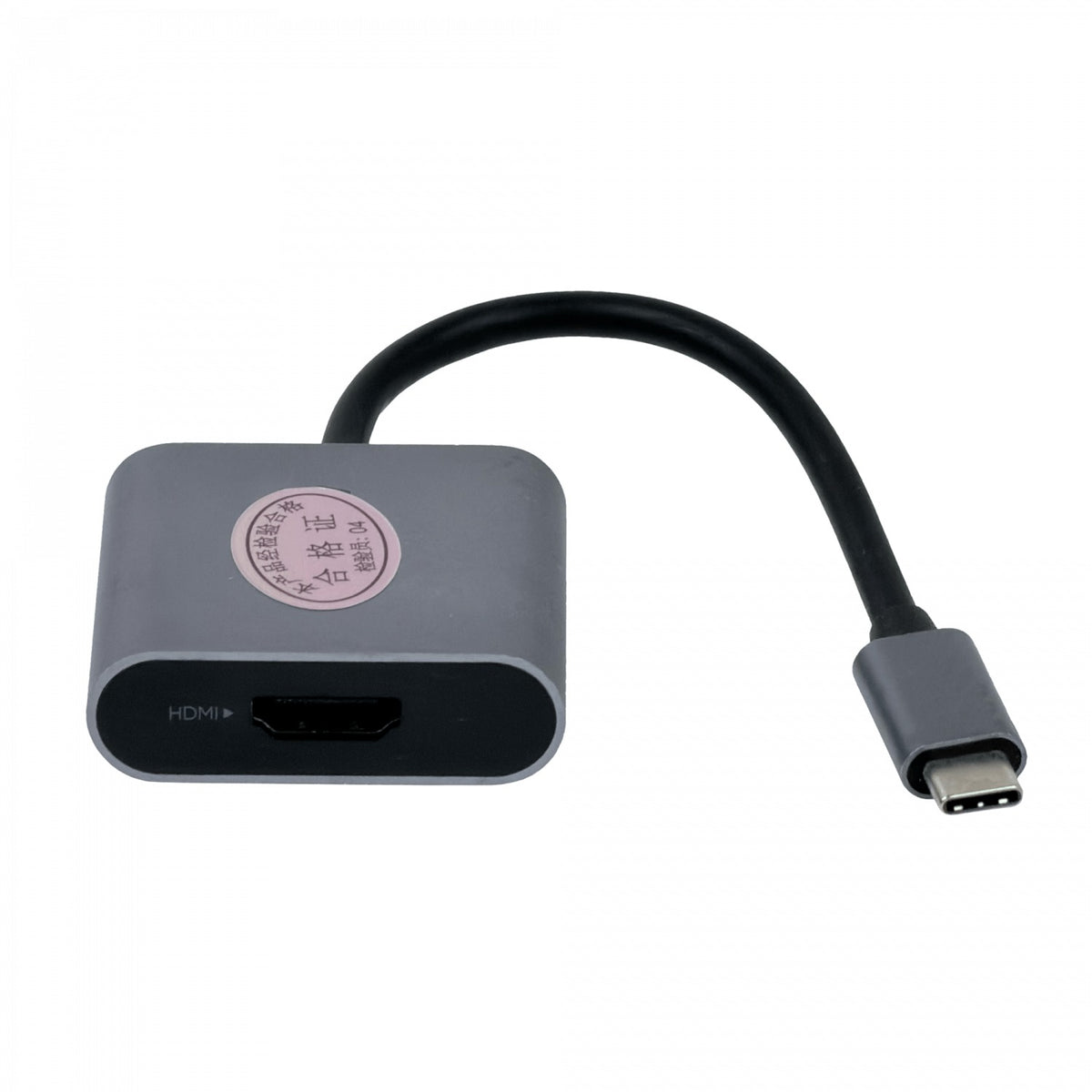 USBC-HDMI-4K Cable Adaptador de 13cm de USB-C Macho a HDMI Hembra, Resolución UHD 4K 3840x2160 a 60Hz