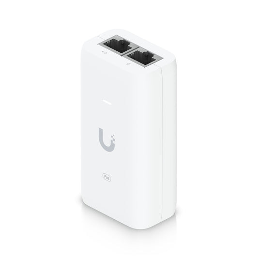 U-POE. Inyector PoE Ubiquiti 48 V CC, 15,3 W, 0,32 A, Gigabit, compatible con 802.3af, requerido para Trebol-C5, modelo U-POE-EU