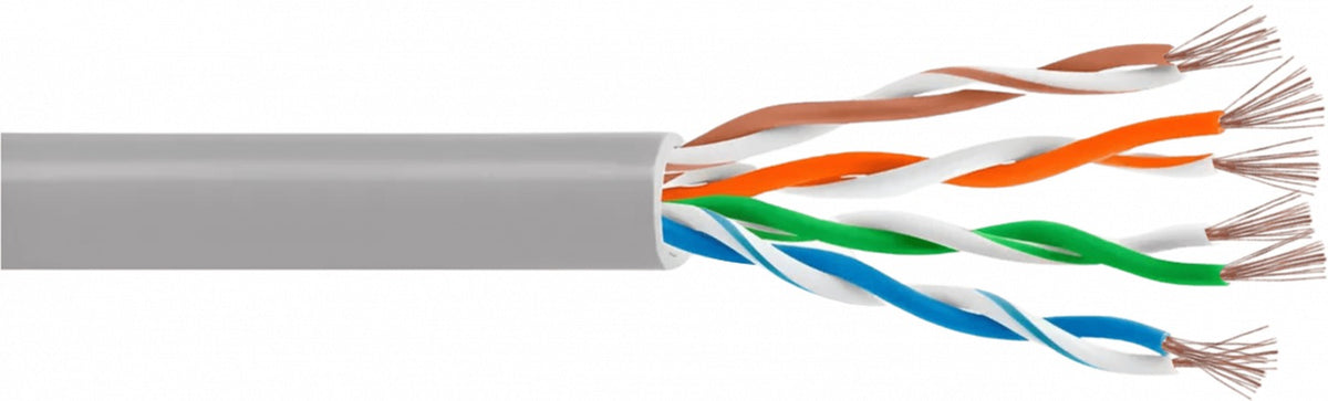 CPG-10C 10mt Cable de Parcheo 1-unidad CAT5E UTP 26AWG-CCA Gris RJ45 Moldeado vista 4