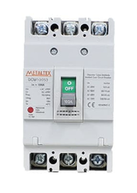 Automático en caja moldeada tripolar 125 a 250A 100KA serie DCM250 - 225A