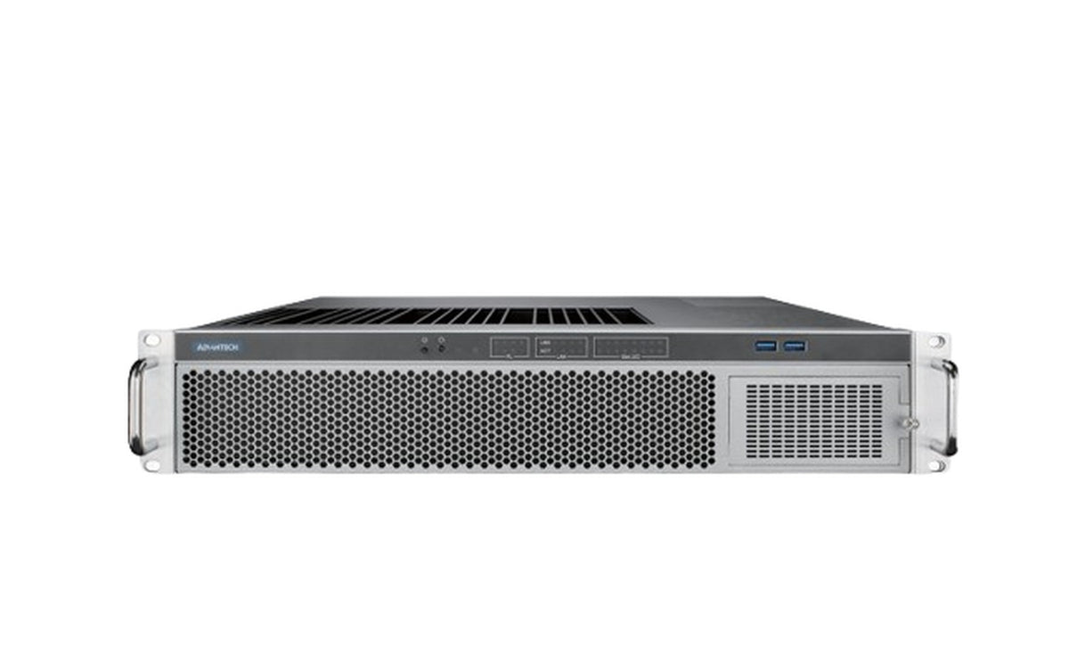 Computador industrial para subestaciones Advantech ECU-479, IEC 61850-3, 2U rack, 4 LAN, 4 DP, 4 PCIe