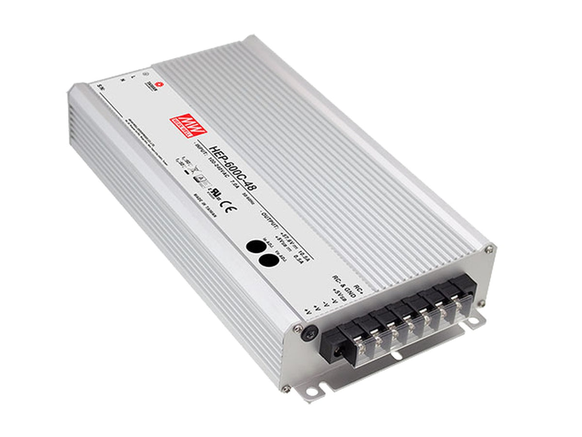 Cargador de baterías para entorno hostíl 600W HEP-600C - 48V