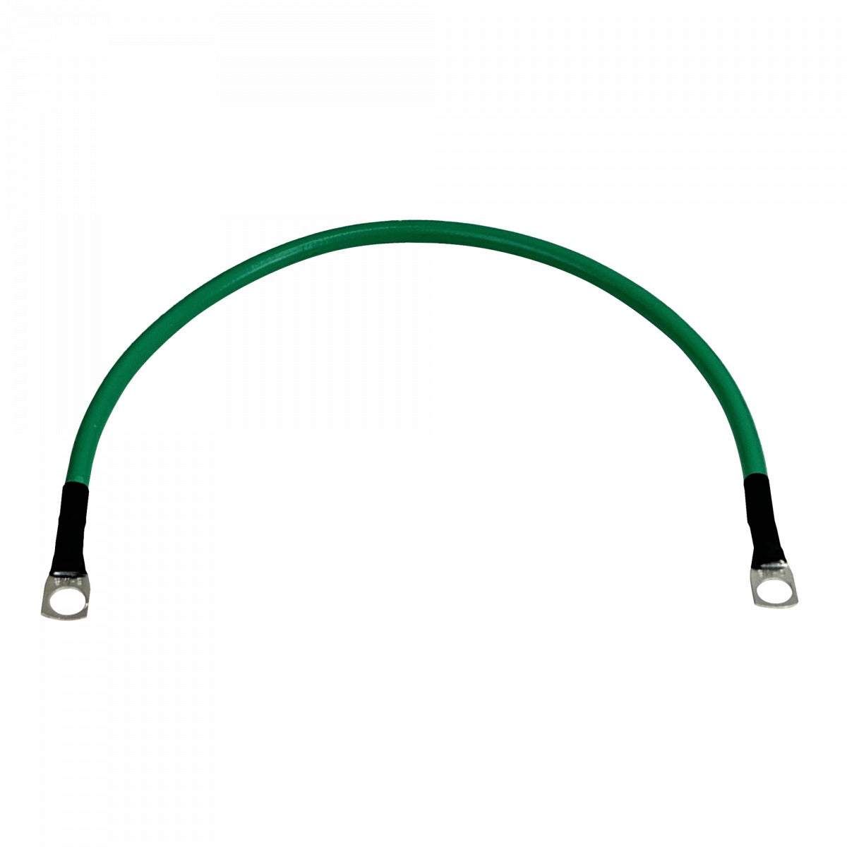 BTV158. Cable 50cm 13,3mm2 6AWG Verde 8mm-Diametro-Conector 0,5mt