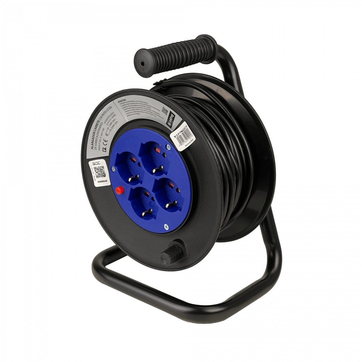 ALARG-415 RITTIG 15mts Prolongador Bobina 4-Tomas Universales-H 1-16A-IM 250V Resguardo