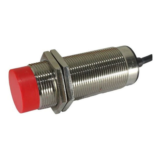 Sensor capacitivo M30 no rasante AC 2 hilos y 4 hilos PNP-NPN distancia sensado 15mm serie C - AC - 2 Hilos 1NA