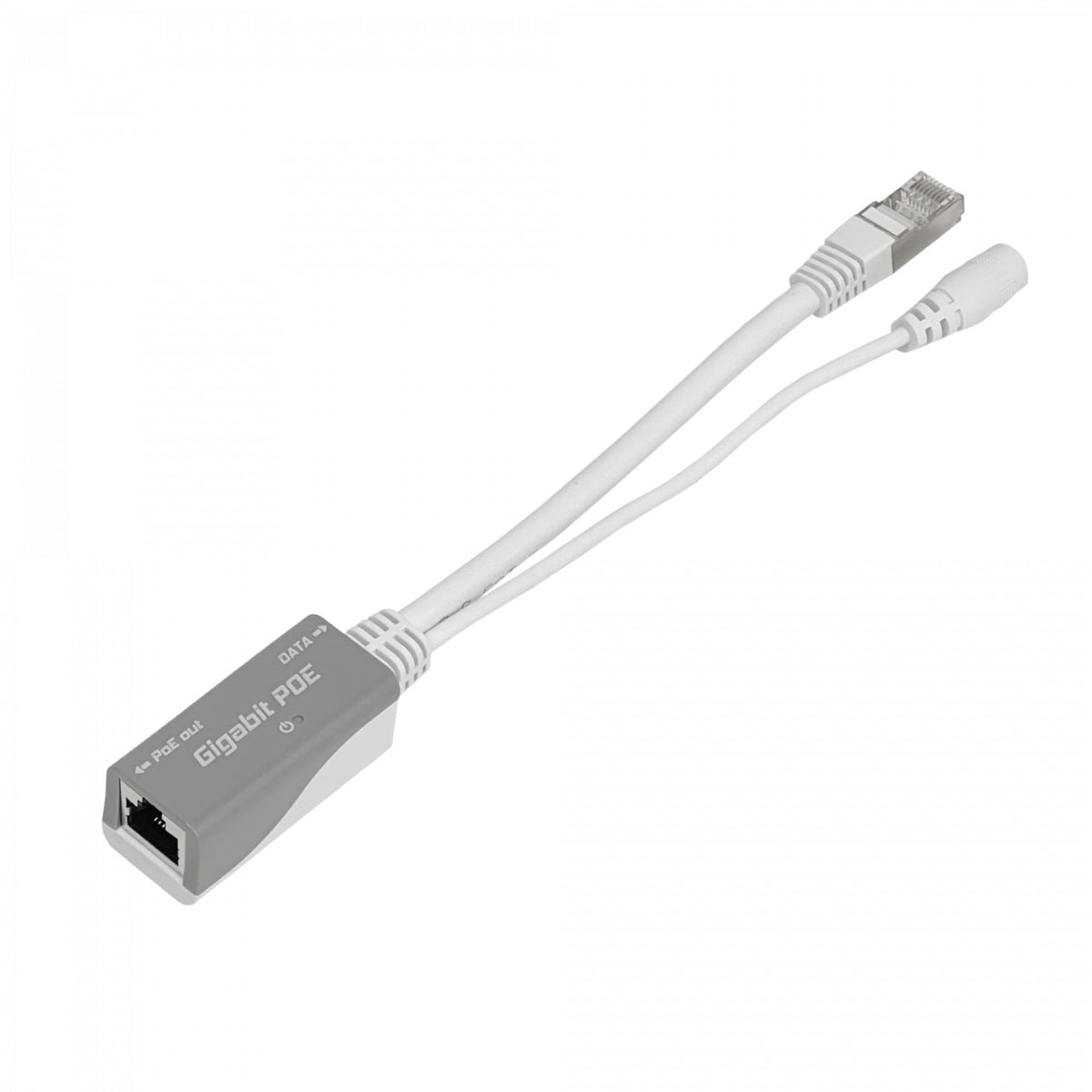 RBGPOE MIKROTIK Adaptador de Alimentación Pasiva PoE Gigabit 1000Mbps Rango 18-57V Conector 5.5x2.1mm