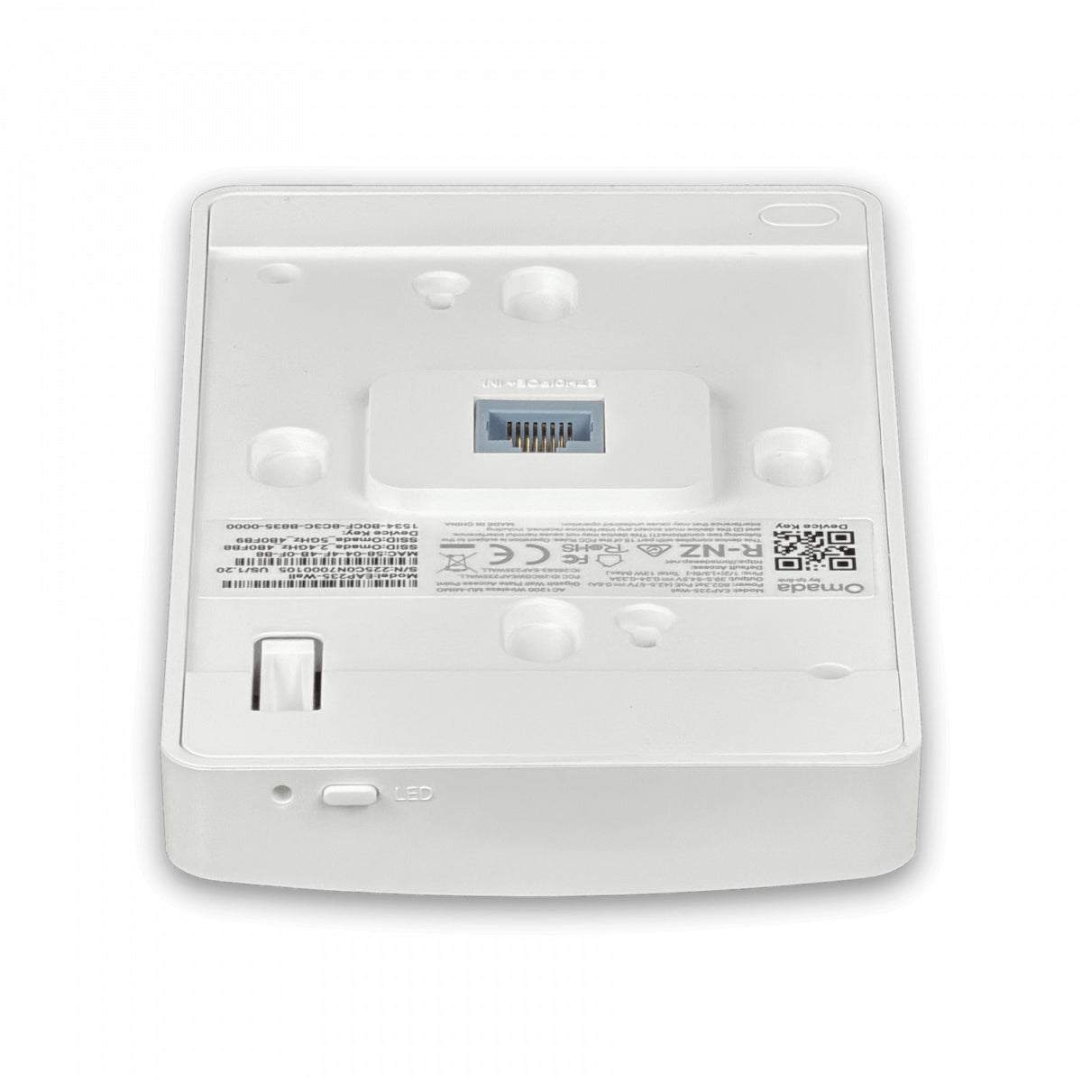 TP-LINK EAP235-WALL Punto de Acceso alimentado por PoE-af banda dual 2,4/5GHz ganancia 4dBi velocidad 300/867mbps puerto 1-1000 AC1200
