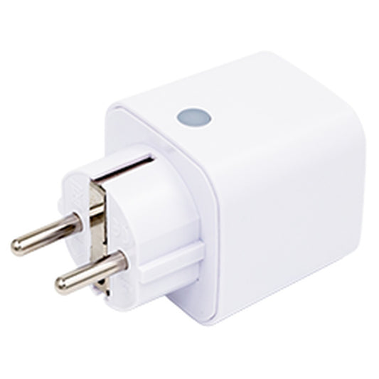 Enchufe inteligente con medición de energía 13A Matter, Wi-Fi y Bluetooth - Negro