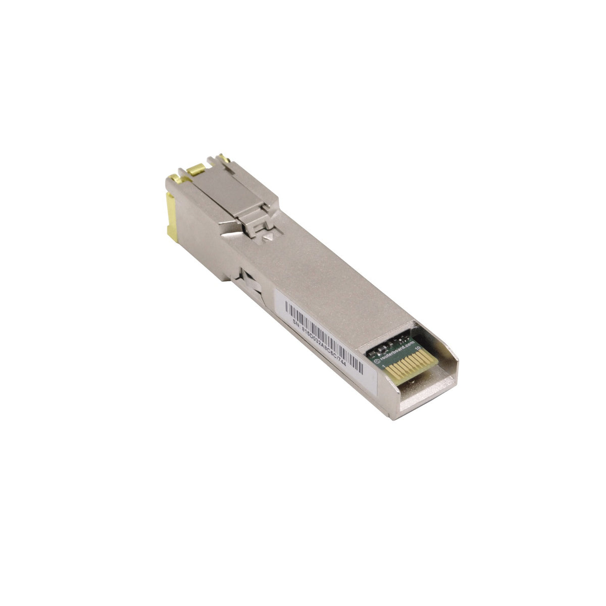 S+RJ10 MIKROTIK Transceptor SFP+ 10GBASE-T de Cobre con Puerto RJ45 Multigigabit (10/100/1000/2500/5000/10000)