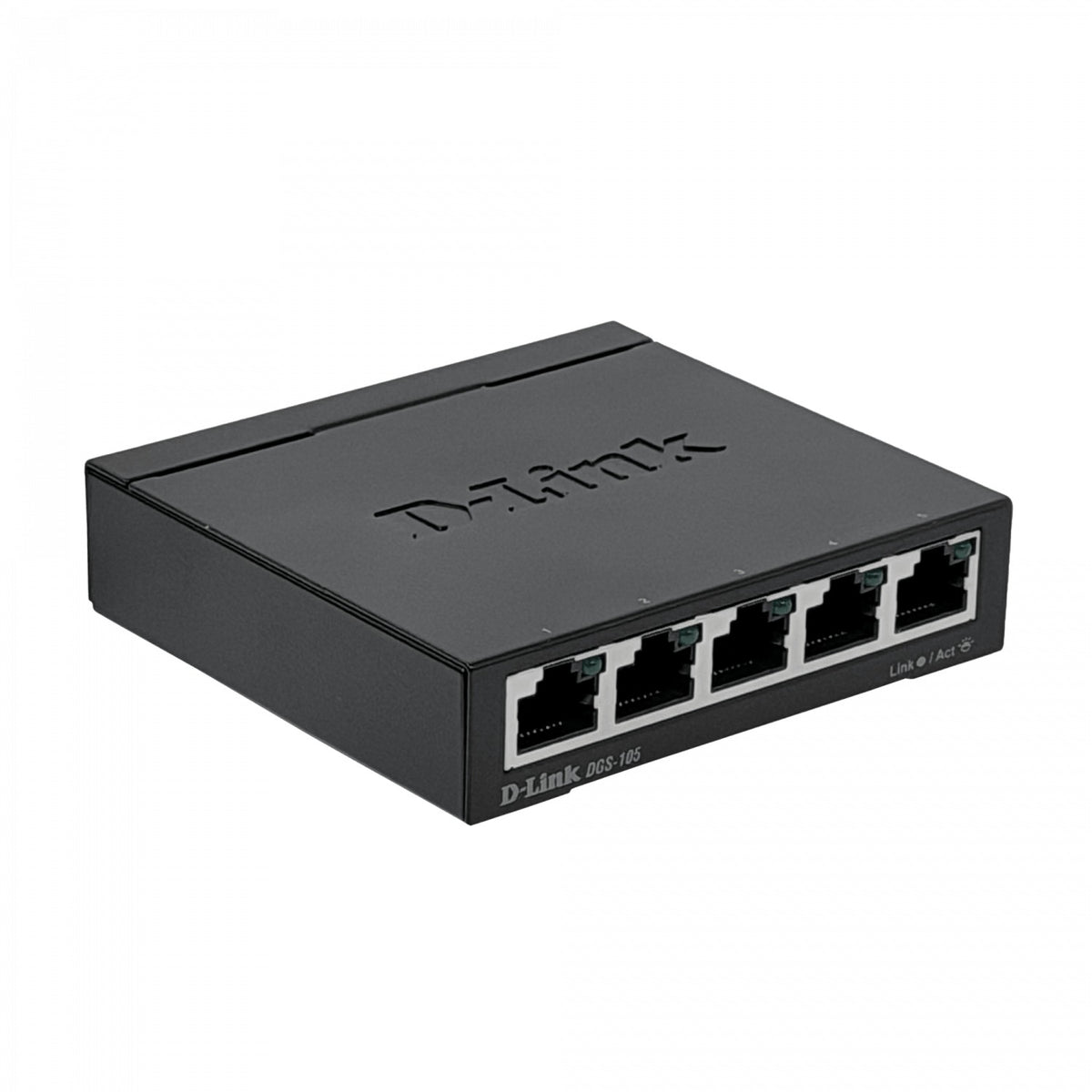 DGS-105 D-LINK Metalico 5-1000 Gigabit Switch no-Admin no-Rack Compacto inc/5V