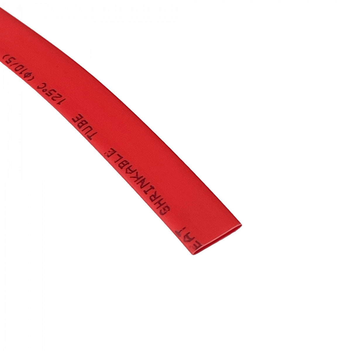 TR10 Tubo Termocontraíble Rojo 10mm de Diámetro 1 Metro Largo Relación 2 a 1 LMR195 Poliolefina