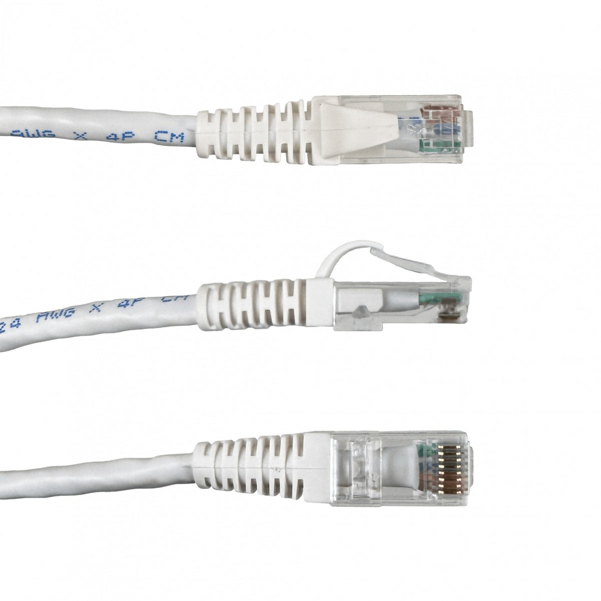 CPW-1F FURUKAWA 1m Cat5e Blanco U/UTP CM Latiguillo RJ45 Multilan 35103501