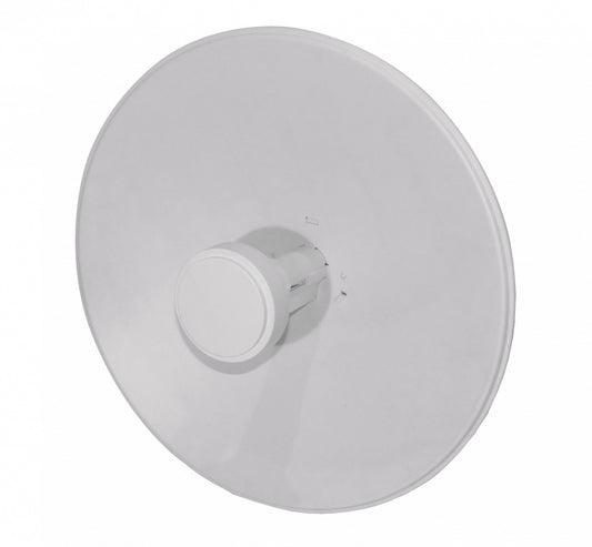 PBE-M2-400. Interfaz de usuario 1-100, ganancia de 18 dBi, frecuencia de 2,4 GHz, longitud de 400 mm, PowerBeam con inyector PoE de 24 V incluido, modelo PBE-M2-400-EU. UBIQUITI