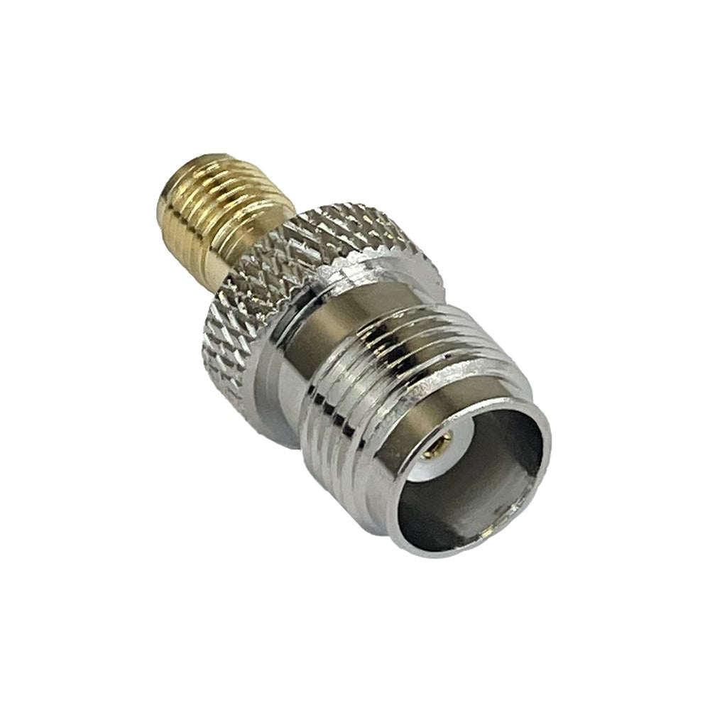 SHTH CONECTOR-HEMBRA-SMA A CONECTOR-HEMBRA-TNC ADAPTADOR DE UNION COAXIAL RADIOFRECUENCIA