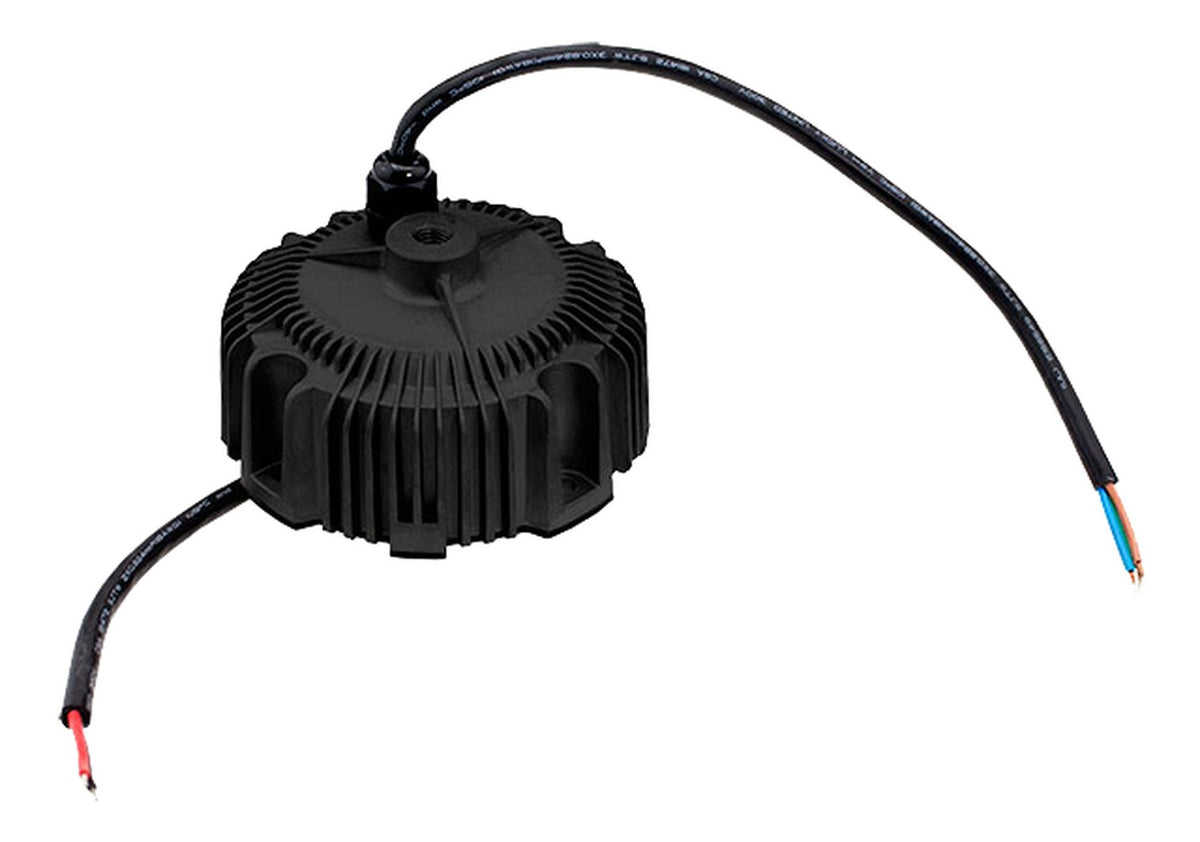 Driver LED carcasa circular 100W HBG-100 - 1.6A - A - Ajuste Potenciómetro (Io)