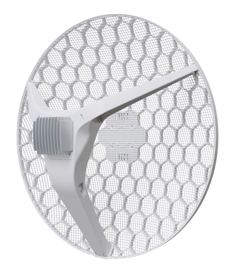 LHGXL-52AC MIKROTIK Antena Parabolica 2,4/5GHz 27/18dBi 1-Puerto 1000 1-SFP L3 550mm-Diametro incluye24V
