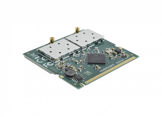 R52HND MIKROTIK 2-MMCX 26dBm 2,4GHz/5GHz A/B/G/N300 400mW AR9220 TARJETA MINIPCI