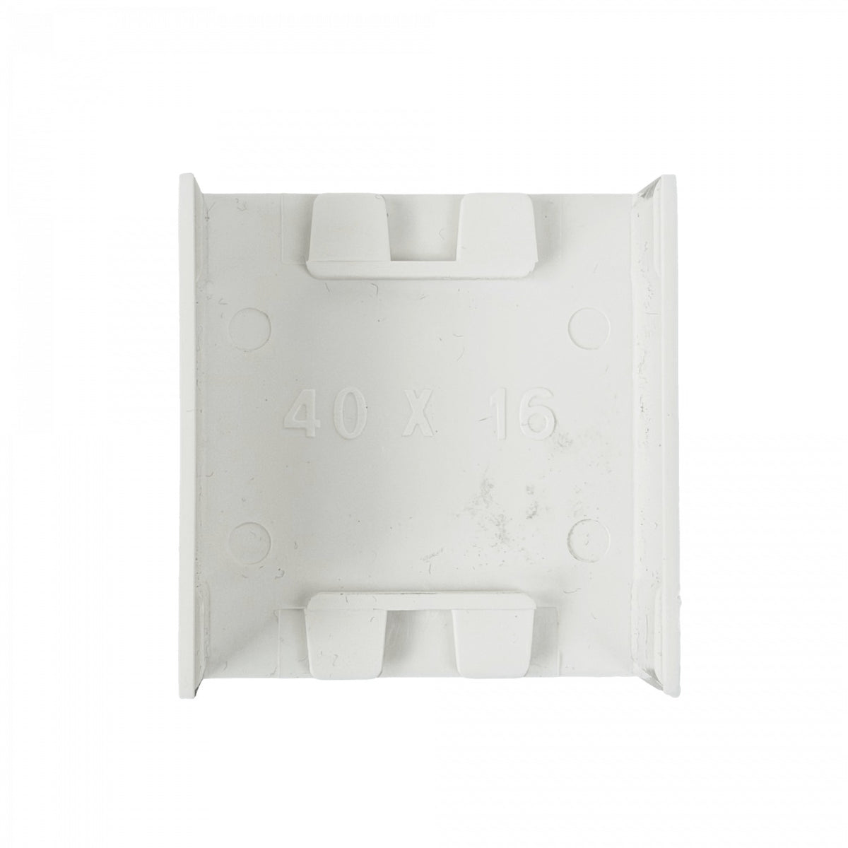 QN4U 40x16mm Acople 4016-U. para canaleta PVC QN4W