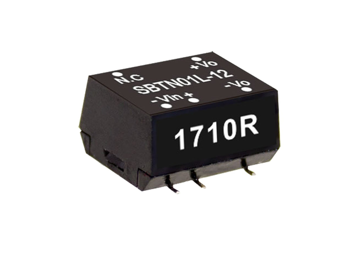 Conversor DC-DC SMD no regulado 1W SBTN01 - 21.6 a 26.4VDC - 9V