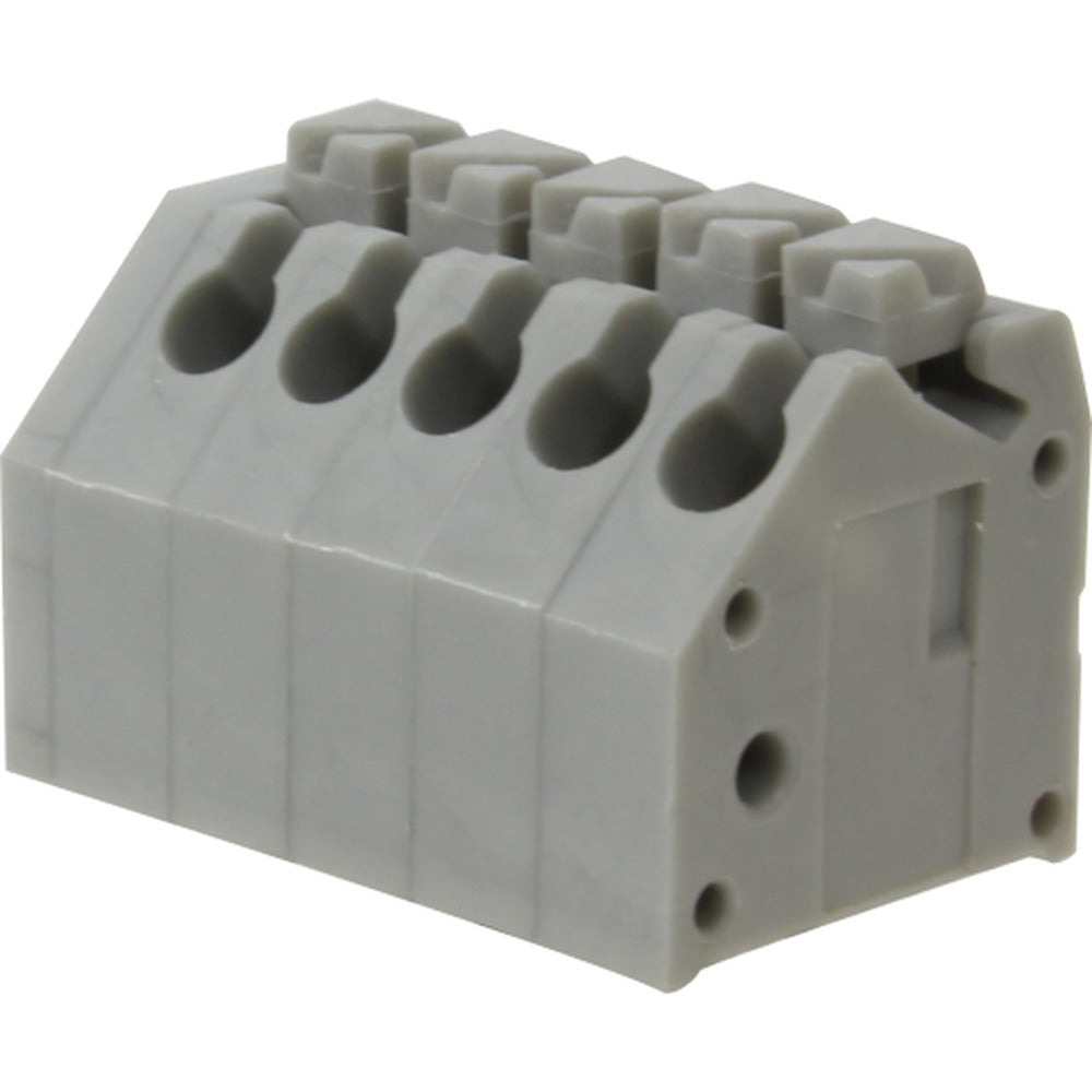 Bornera modular push in 45° para PCB altura 11.5mm- paso 3.5mm BR13 - 7 vías