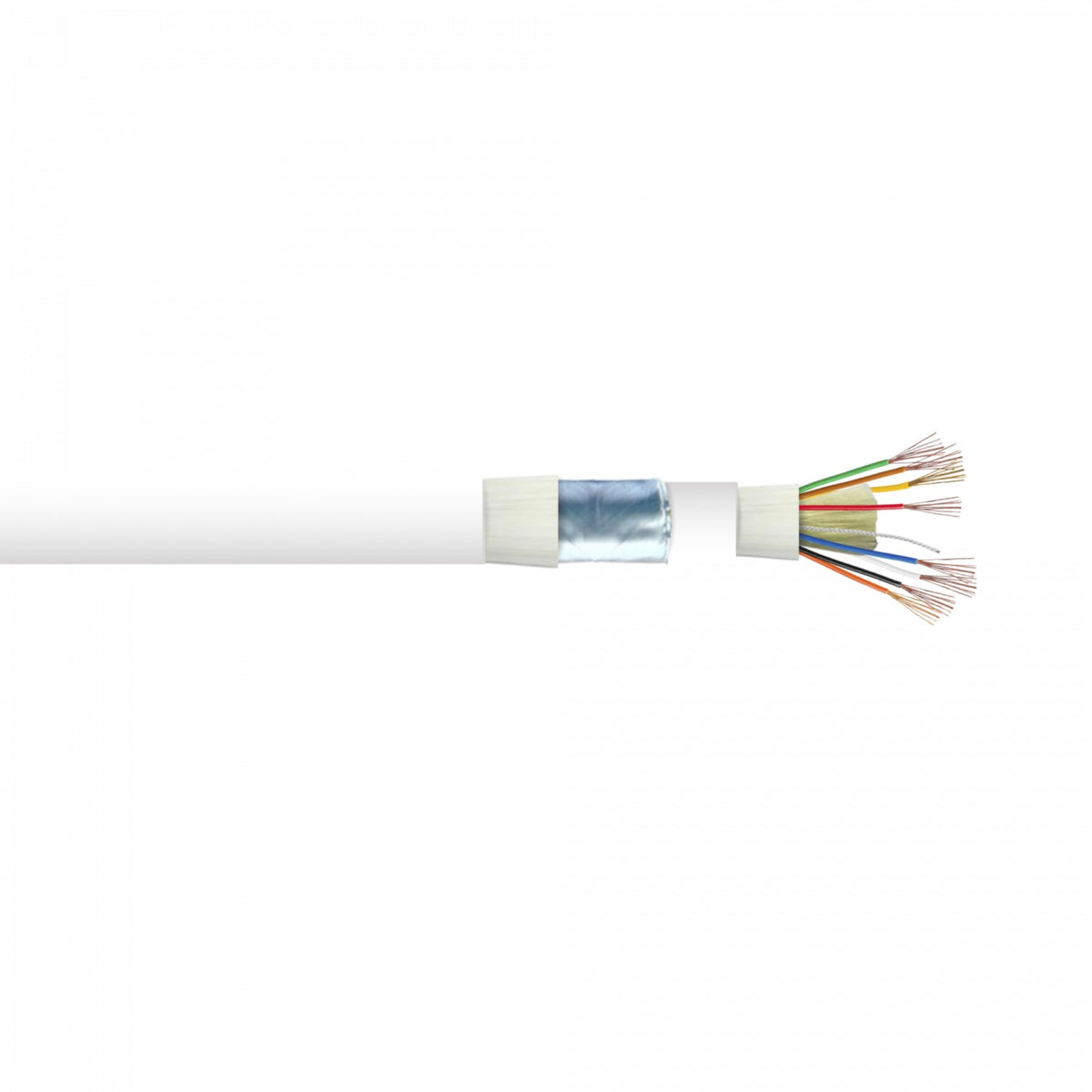 WOPA-15. UI 15 metros Blanco Cat6A F/UTP Cable para Exterior TPE 10GbE PoE+++ UACC-CABLE-PATCH-OUTDOOR-C6A-15M-W UBIQUITI