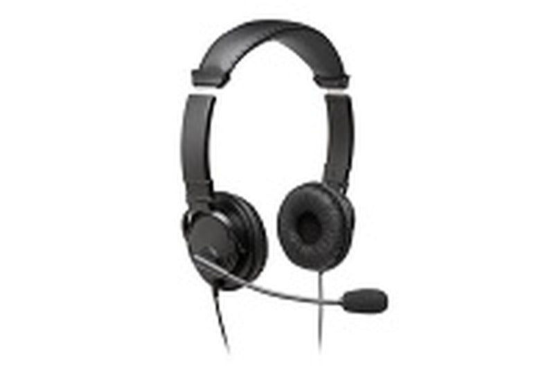 Kensington K97603WW auricular y casco Auriculares Alámbrico Diadema Llamadas/Música Negro