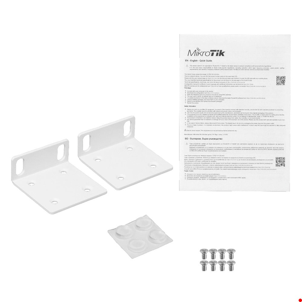 CCR2116-12G-4S+LIQ. USADO MIKROTIK Enrutador 16 puertos a 2GHz velocidad hasta 1000 Mbps 4 puertos SFP+ interfaz serial RS232 conexión RJ45 nivel L6 entrada 220VAC requiere cable