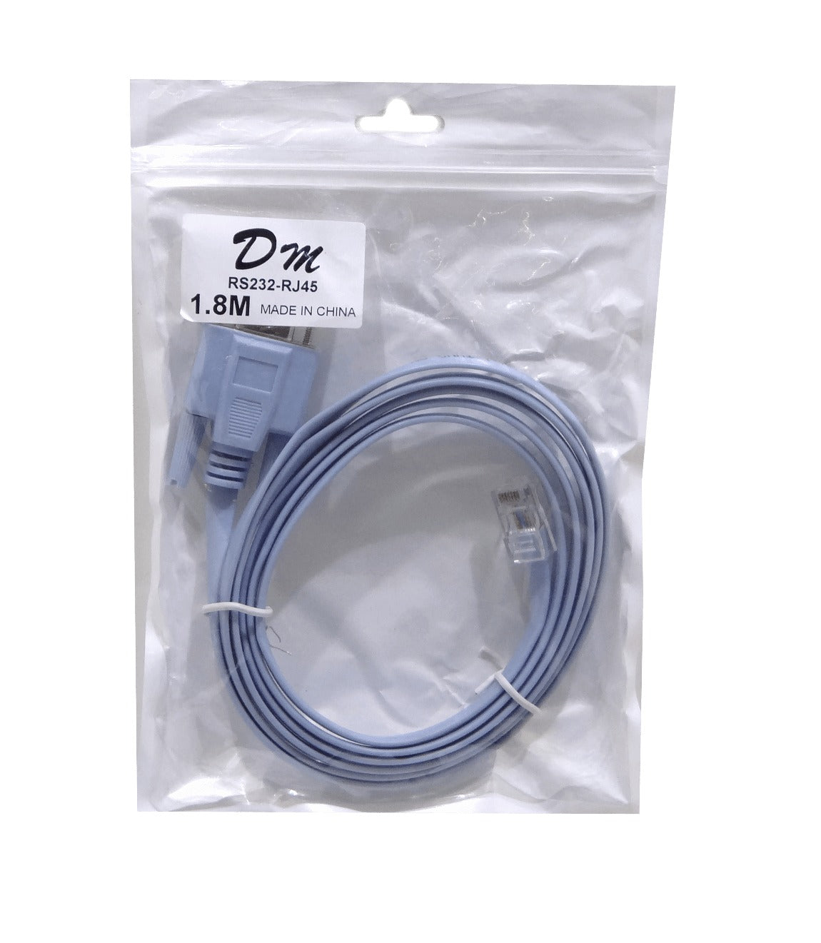 RS232-RJ45 Cable RJ45-Macho DB9-Hembra DE-09/H p/Puerto RS232 Console Switch 1,8m