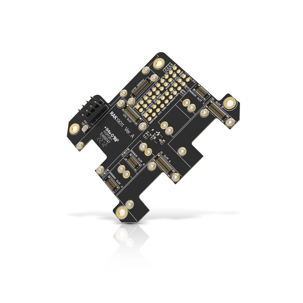 Placa base Wisblock de E/S dual con ranura de alimentación 3ra Gen RAK19011