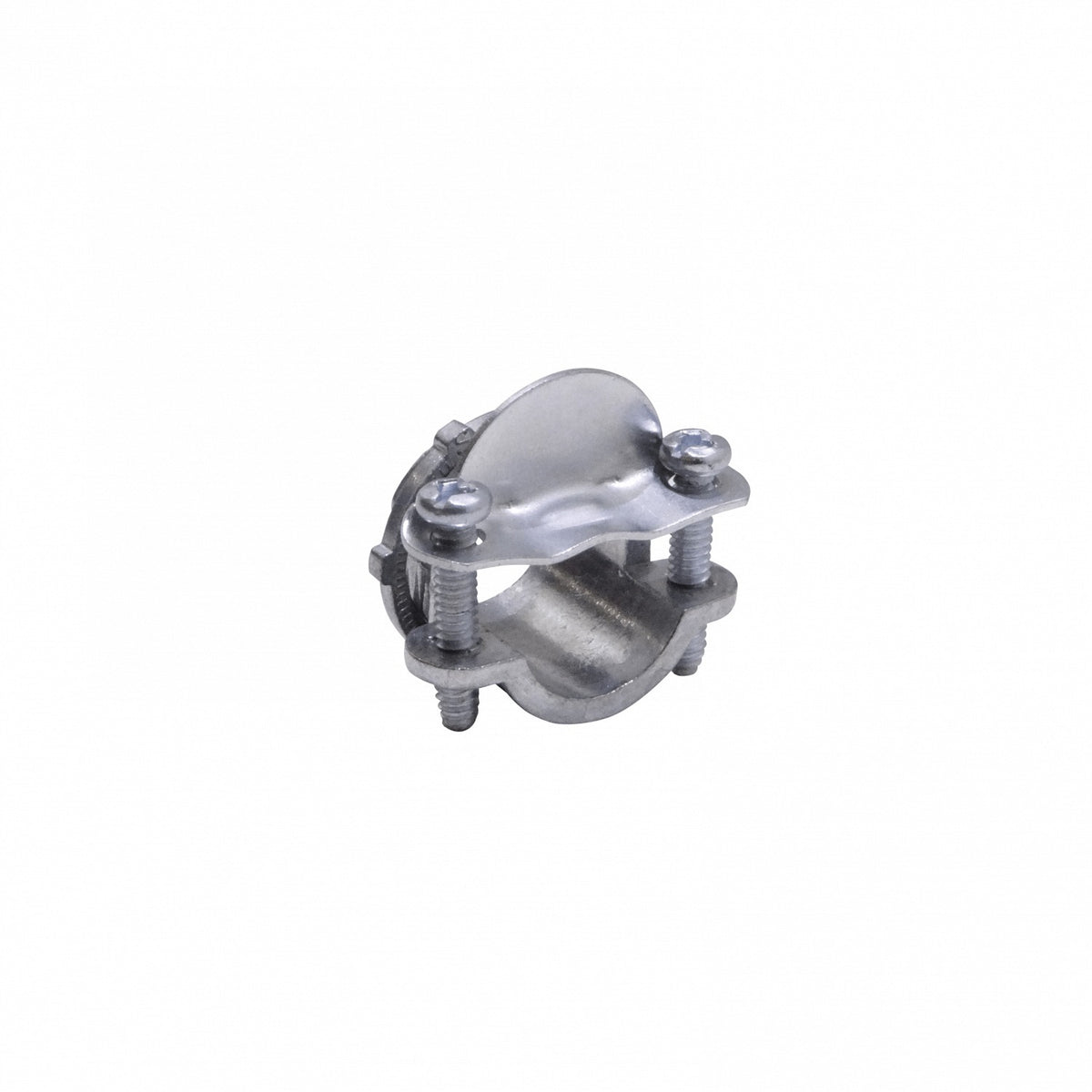 M34-CO Metalico 3/4-Pulg Union Tipo Clamp Romex para Conduit Flexible c/Hilo