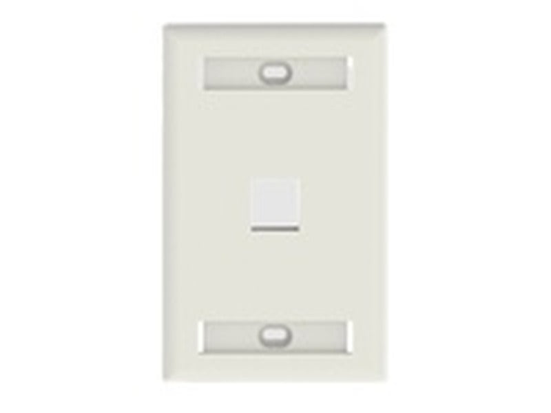 Panduit NetKey Faceplate 01 puerto Blanco