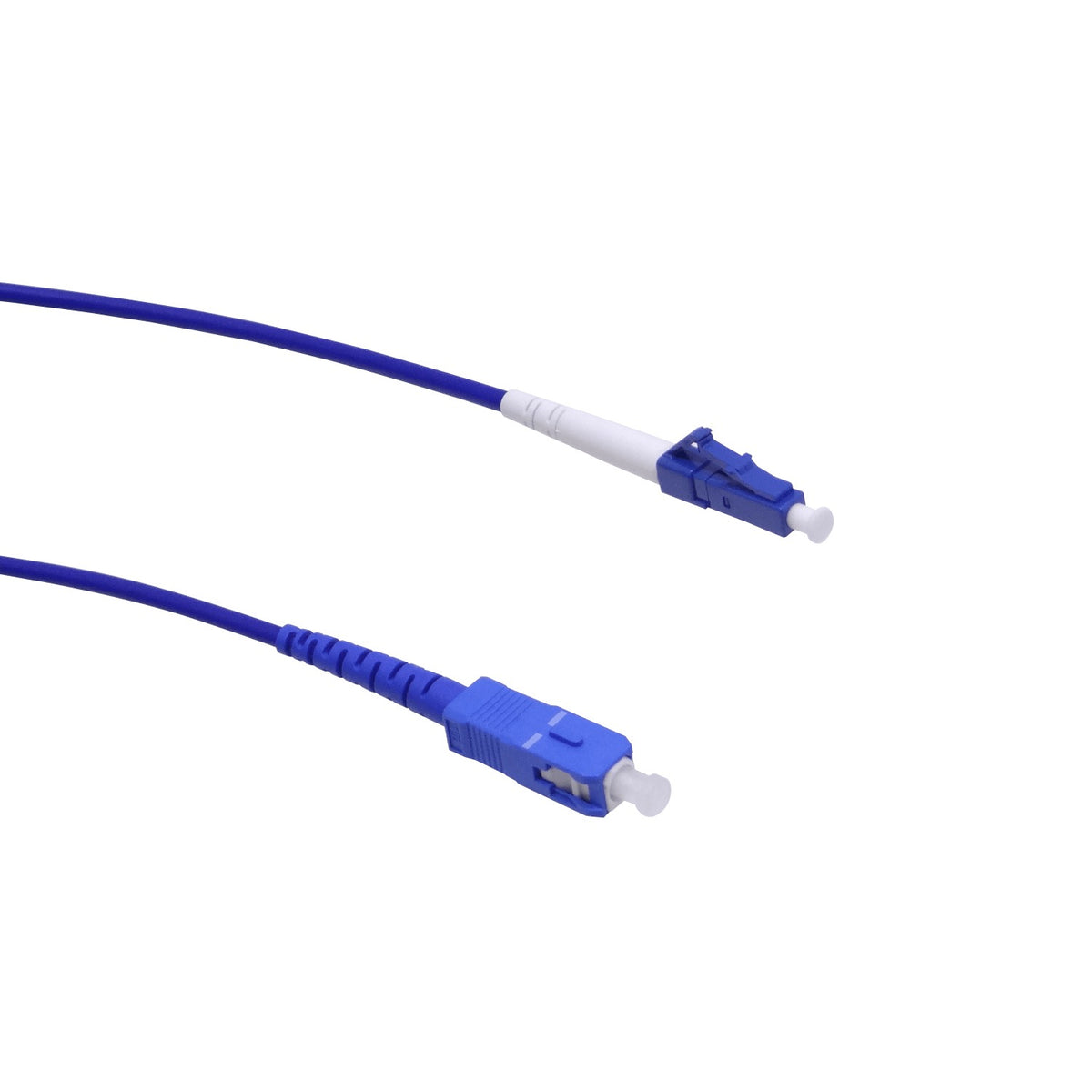 JBSLC3 Cable de fibra óptica simplex monomodo blindado LSZH de 3 metros con conectores LC-SC, diámetro 3.0mm y núcleo 9/125µm