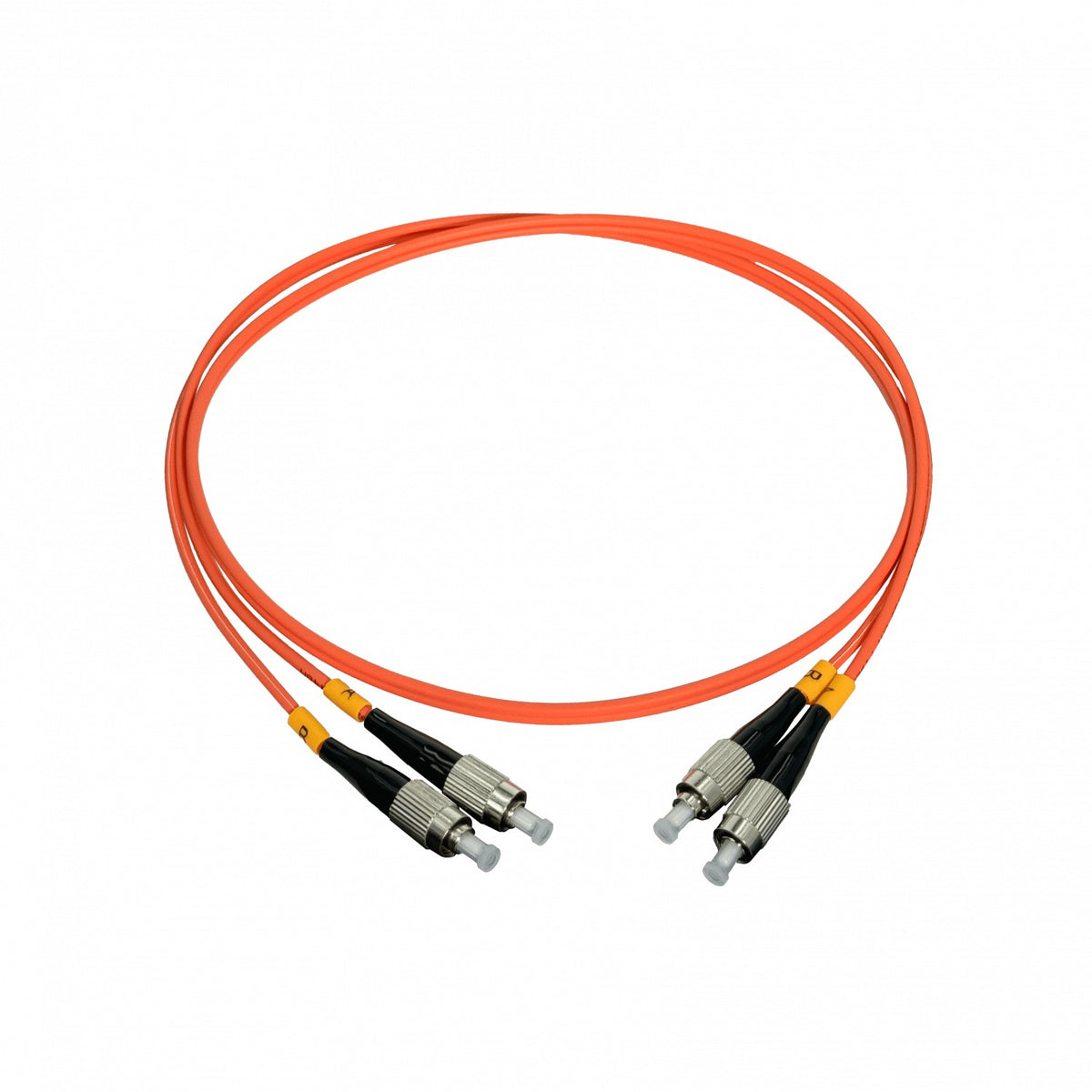 JFMFF1 1mt FC-FC OM1 MultiModo MM Duplex Jumper Fibra 62.5/125um LSZH