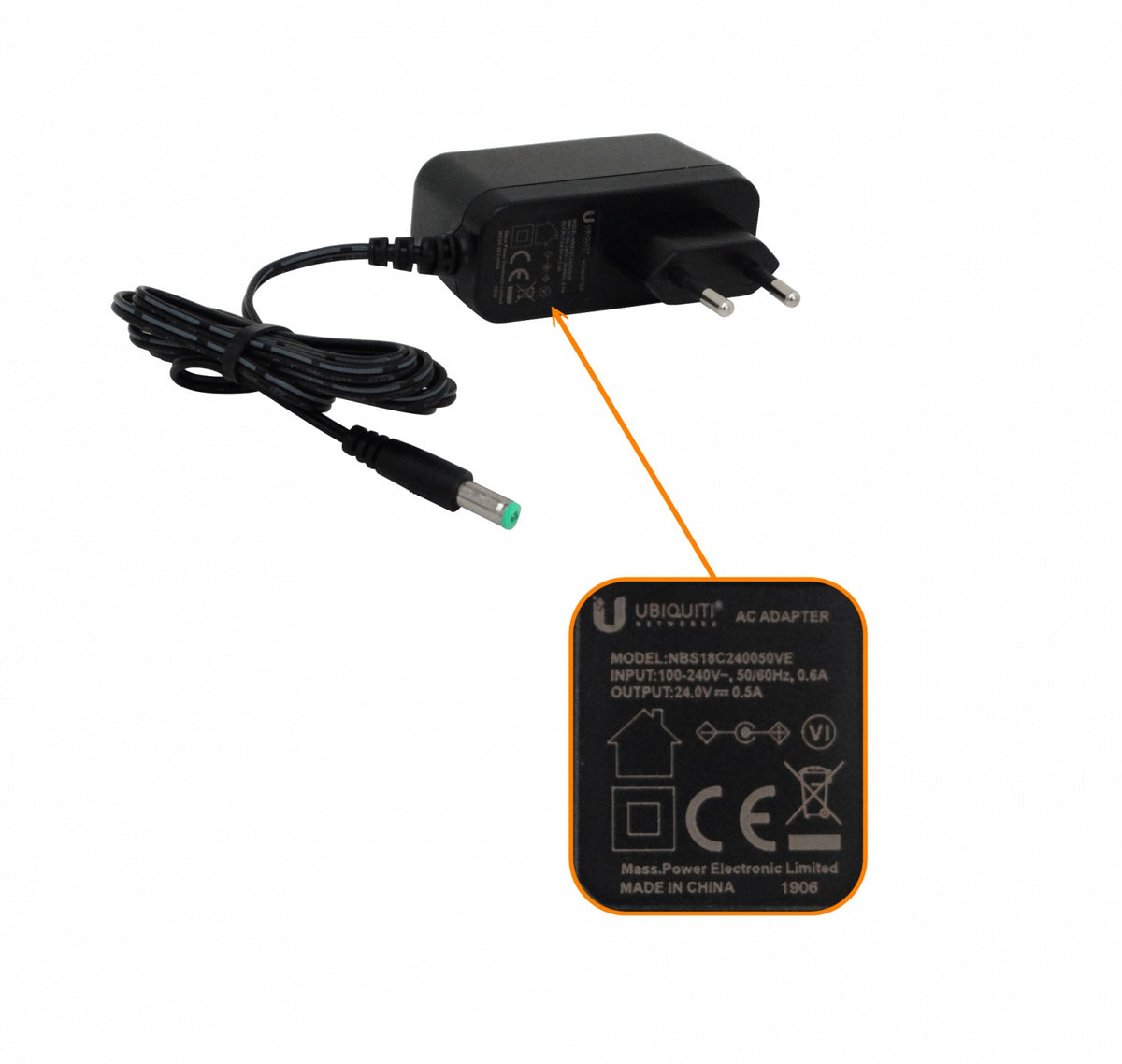 UF-WIFI. UI 2,4-N300 GPON ONU 4-1000 1-SC/APC SM B+ incluye fuente 24V enchufable 126x126mm UF-LOCO-4N UBIQUITI