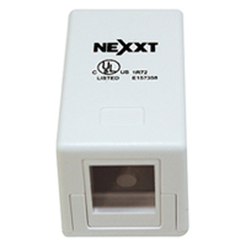 NEXXT Caja de Montaje Superficial Descargada 1 Puerto Blanco