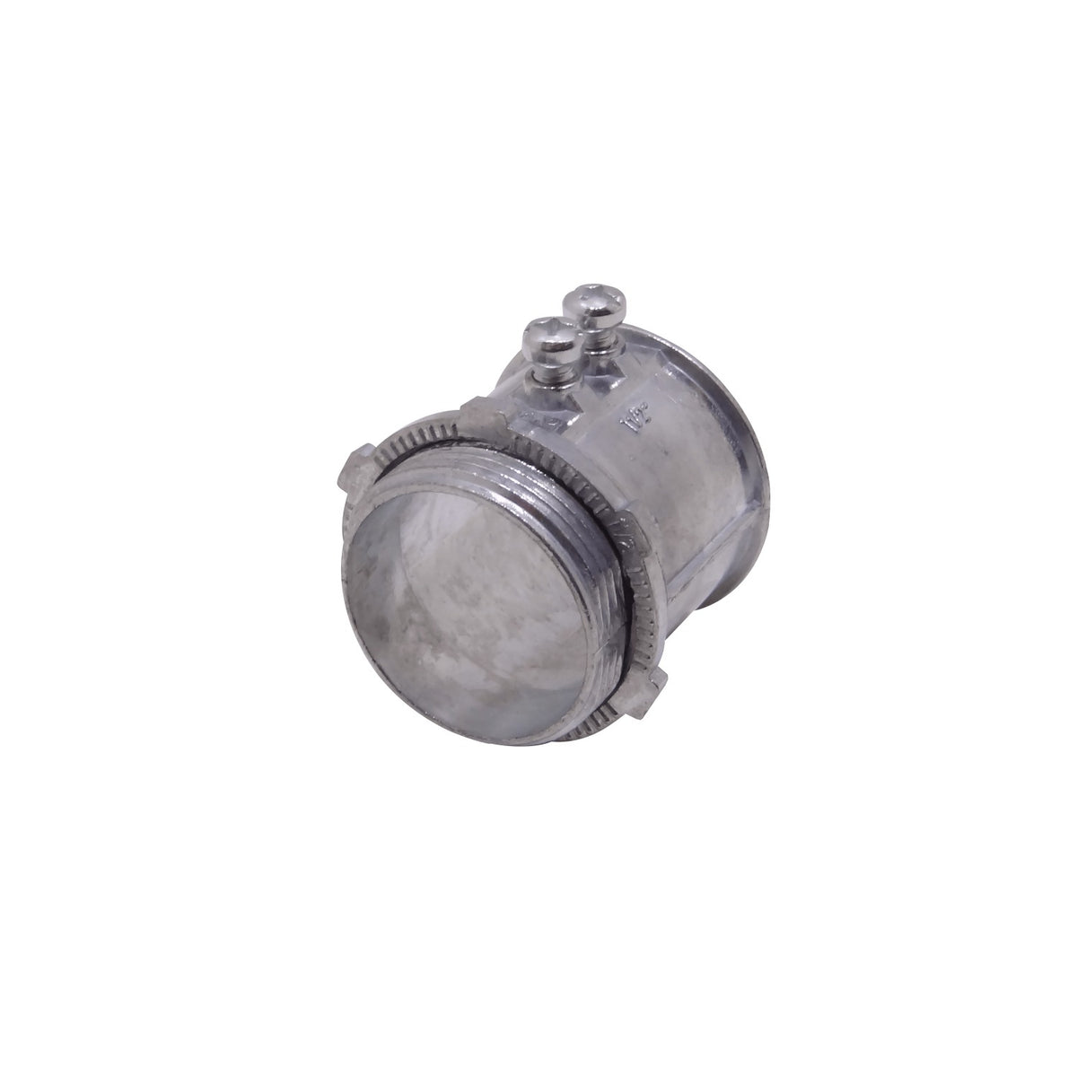 EMT15-SA Conector de Salida de Caja de 1-1/2 Pulgadas en Zinc con Rosca para Tubería Metálica Rígida E337830