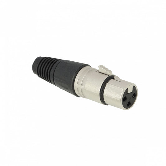 X3H Conector hembra XLR 3 pines XLR3-H soldable para aplicaciones DMX