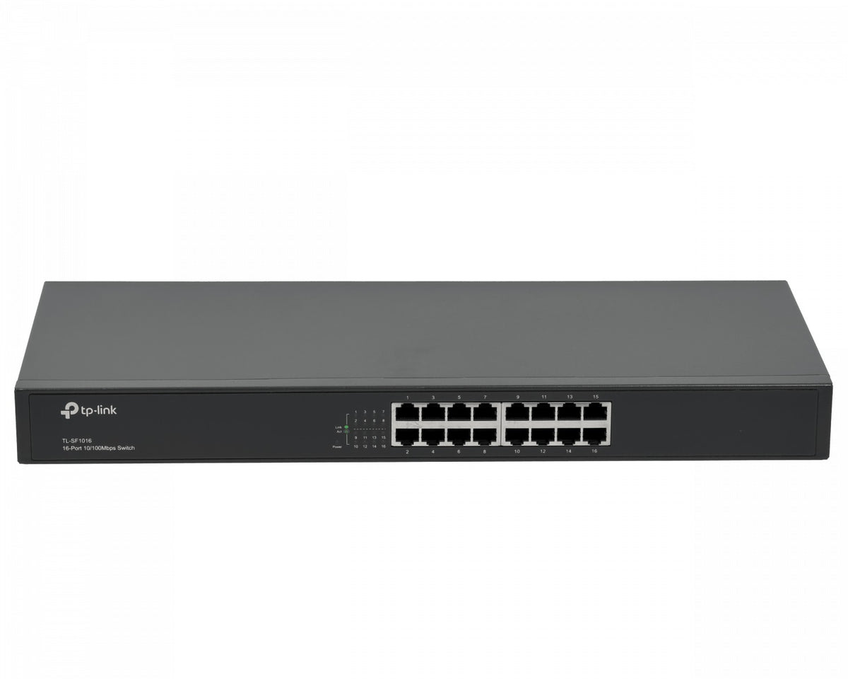 TL-SF1016 TP-LINK 16-100 Conmutador no-Administrable Rack 10/100