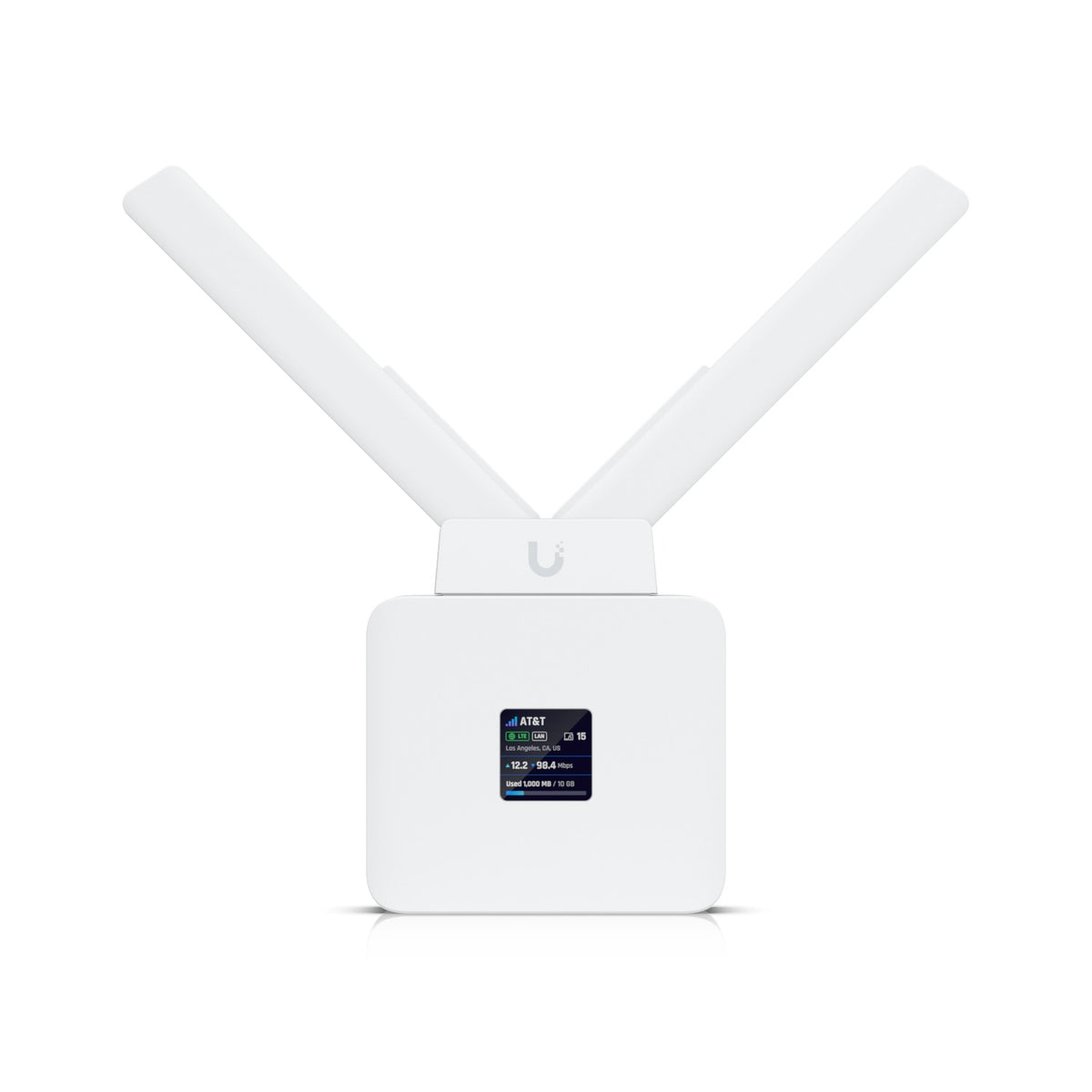 UMR. Enrutador UniFi 2-1000 con tarjeta SIM incluida 5V conector 4 pines ATX LTE/3G PoE de entrada/salida incluye antenas UMR-EU UBIQUITI