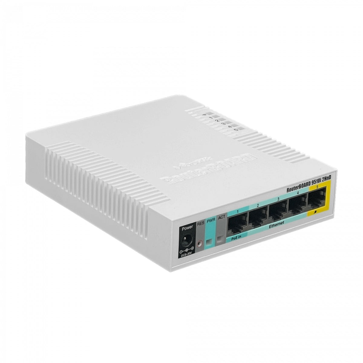 RB951UI-2HND MIKROTIK 1W 2,4GHZ 2,5dBi 5-100 1-USB inc-24V PoE-in-out(P5)/8-30V